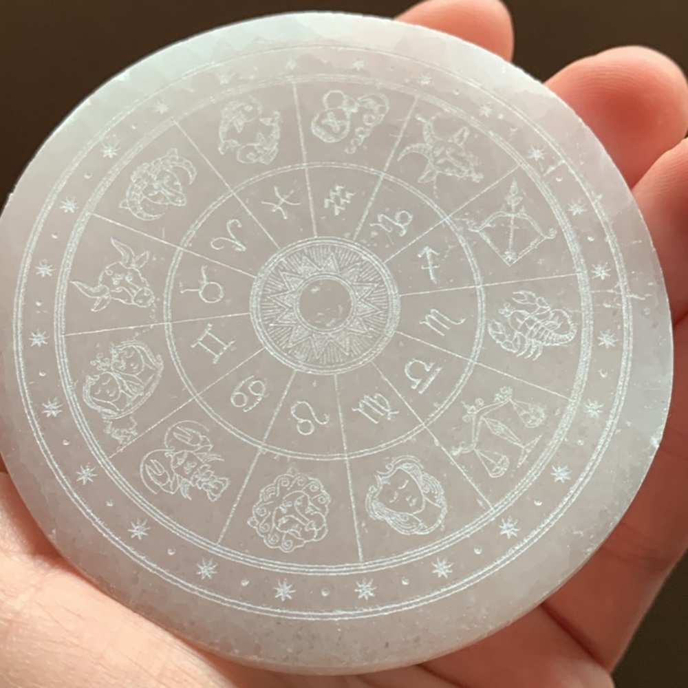 Zodiac Crystal Disc